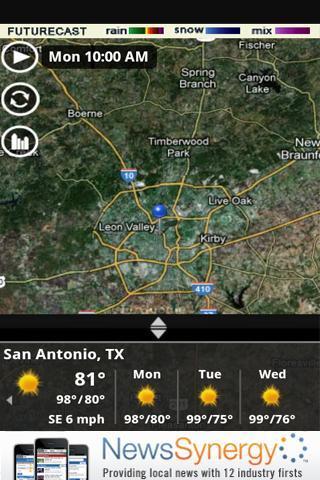 News 4 WOAI Storm Tracker 4截图2