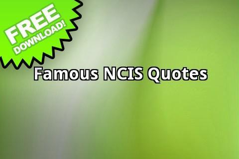 Famous Ncis Quotes截图1