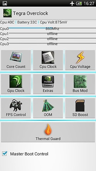 Tegra超频工具截图6