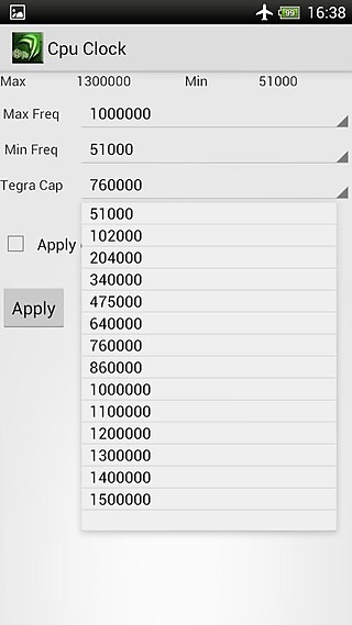 Tegra超频工具截图7