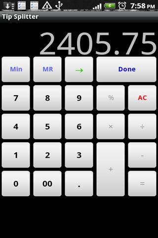 小費計算器 - 小费 & 帐单计算器截图5