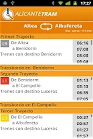 Alicante Tram截图1