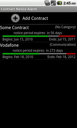 Contract Notice Alarm截图3