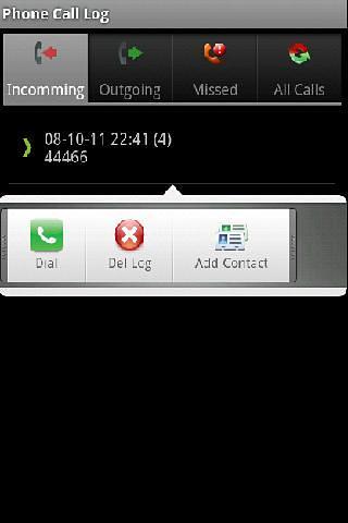 Phone Call Log截图1