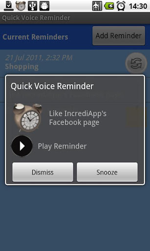Quick Voice Reminder Lite截图6