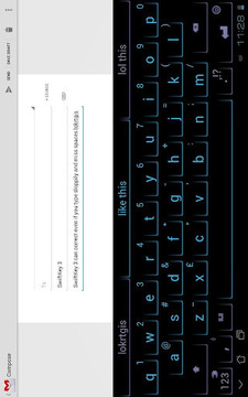 SwiftKey Tablet Free截图