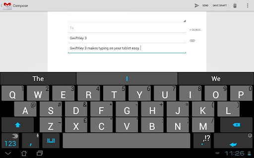 SwiftKey Tablet Free截图3