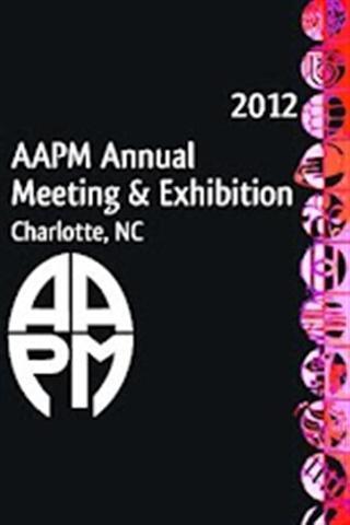 2012 AAPM Annual Meeting截图2