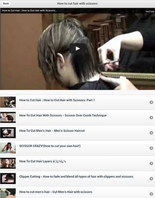 How to cut hair with videos截图4