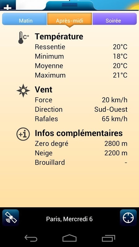 Weather France截图2