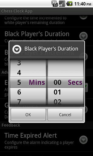 Chess Clock App截图2