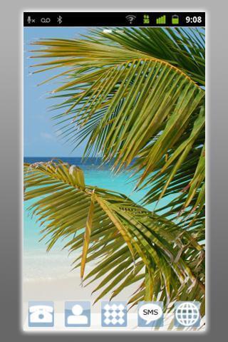 Beach Theme – GO Launcher EX截图1