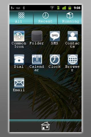 Beach Theme – GO Launcher EX截图2