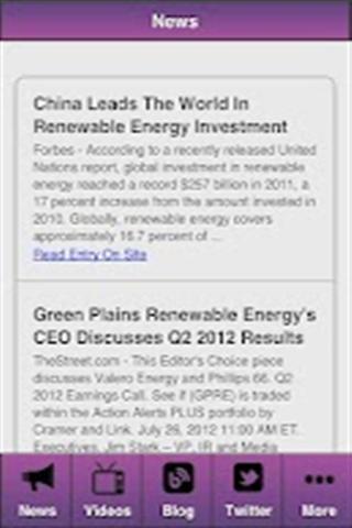 Renewable Living - Energy News截图2