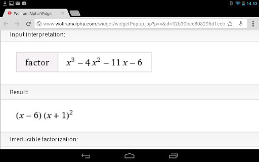 Factorize Polynom&#39;l Calculator截图2