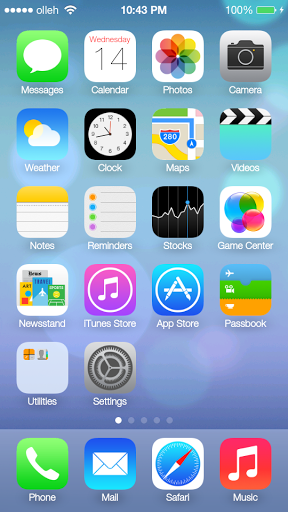 iOS7风格通知栏截图1