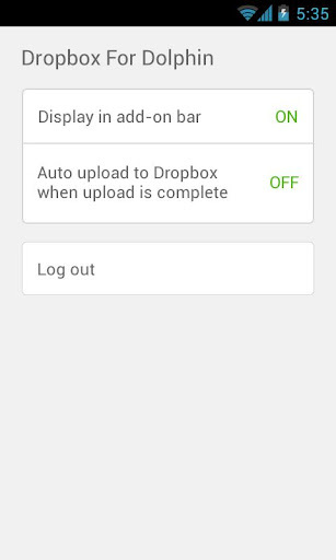 Dolphin: Dropbox Add-on截图2