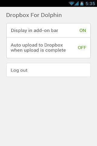 Dolphin: Dropbox Add-on截图6