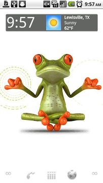 Zen Frog LWP截图