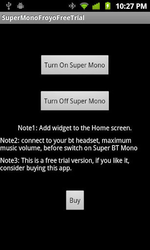 Super BT Mono Froyo Free截图1