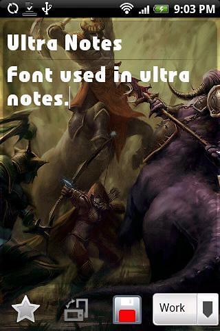 Ultra Mate Journal fonts 5截图1