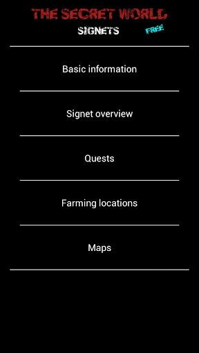 The Secret World - SignetsFREE截图1