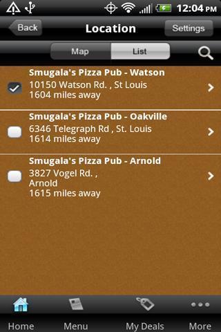 Smugala&#39;s Pizza Pub截图3