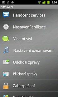 Handcent SMS Czech Language Pa截图3