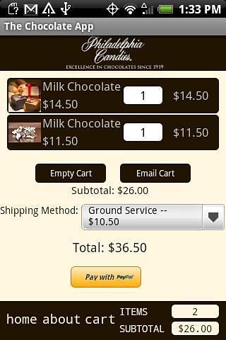 The Chocolate App截图2