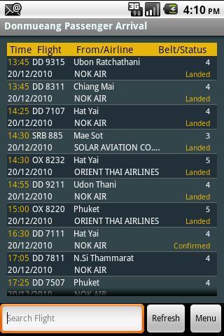 Thai Airport Flight Info截图1