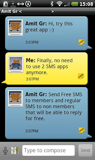 AirMeUp - Free SMS截图4