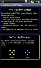 Lock & Screen Off Widget截图2