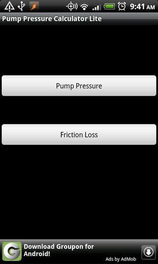 Pump Pressure Calculator Lite截图3