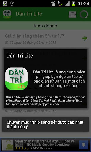 D&acirc;n Tr&iacute; Lite - Ti...截图3