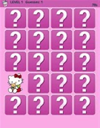 Hello Kitty记忆游戏截图1