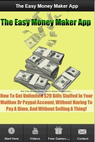 The Easy Money Maker App截图3