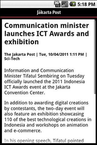 The Jakarta Post截图2