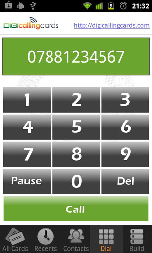 Digi Calling Cards Dialer截图6