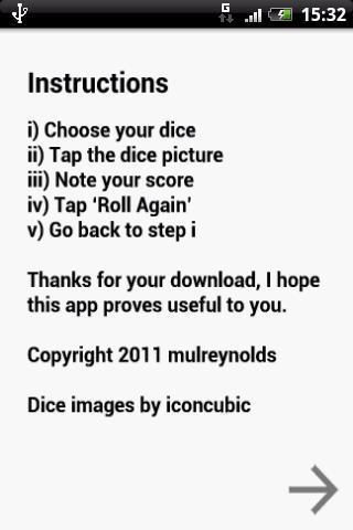 Role Playing Dice FREE截图1