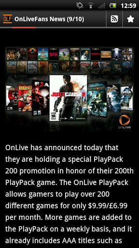 OnLiveFans.com OnLive News截图4