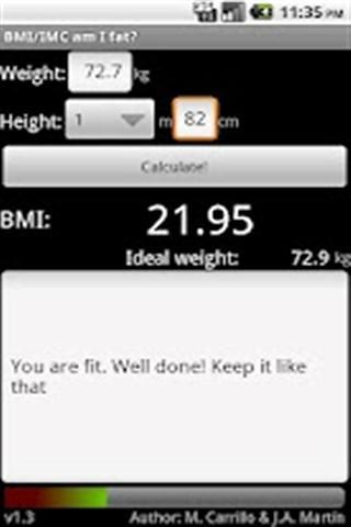 BMI -我胖吗?截图2