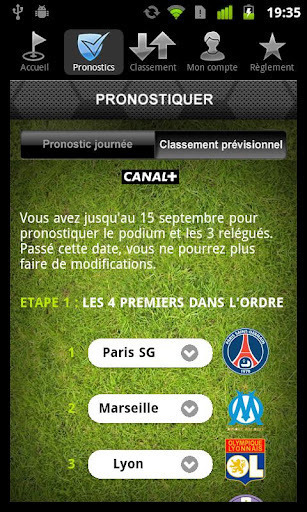 CANAL+ PRONOSTICS LIGUE 1截图3