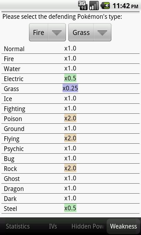 Pokémon Calculator截图2