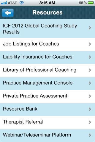 The Coach Resource Portal截图5