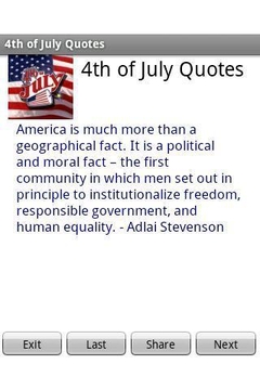 4th of July Quotes截图