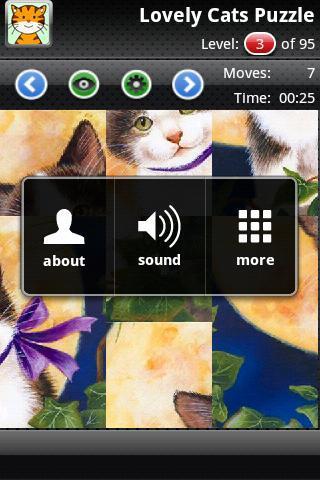 可爱的小猫拼图截图1