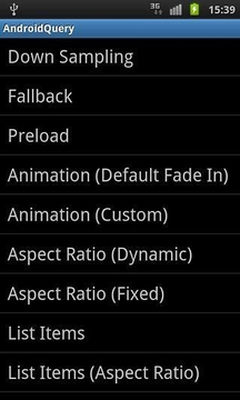 AndroidQuery代码段截图
