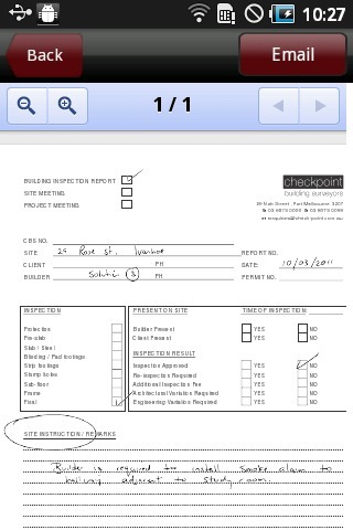 Checkpoint Inspection Results截图6