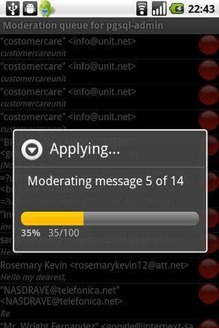 Mailinglist Moderator截图2