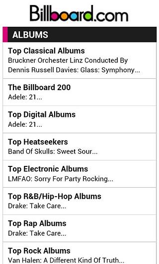 Billboard Top 100截图1